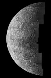 Photo de Mercure par Mariner 10