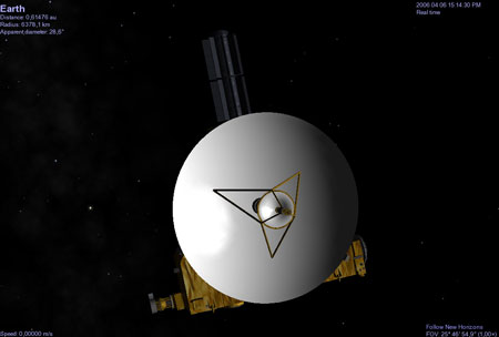 New Horizons vue sur Celestia