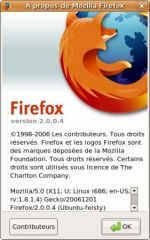 Capture A propos de Mozilla Firefox